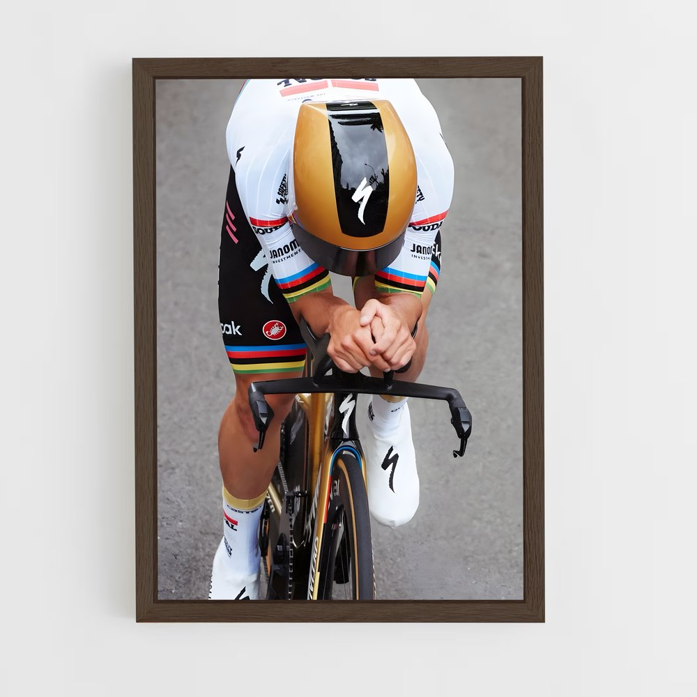 Poster Le Cycliste Urbain – affiche Cyclisme (vue 5)